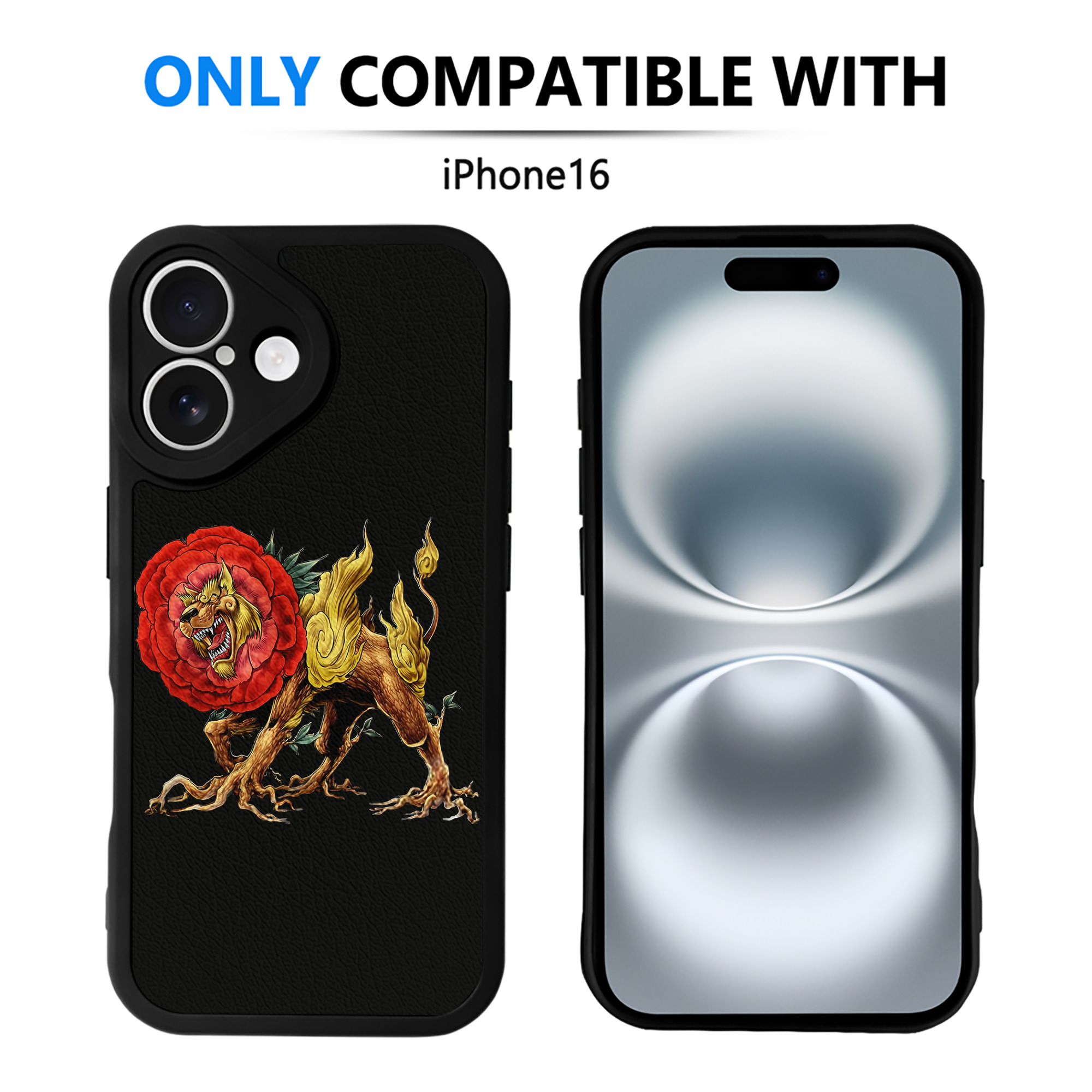 （画像用） 遊☆戯☆王 Yu-Gi-Oh! 【iPhone 16シリーズ対応】シリコンスマホケース（レザー調） 材質：シリコン